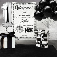 Boho First Trip Around the Sun 1st Birthday Party