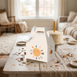 Boho First Trip Around the Sun Party Favour  Box