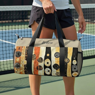 Boho Flair   Dink Well Personalized Small Duffle Bag