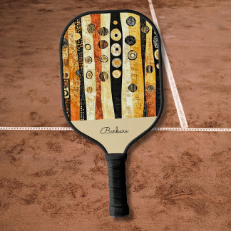 Boho Flair Personalized Pickleball Paddle