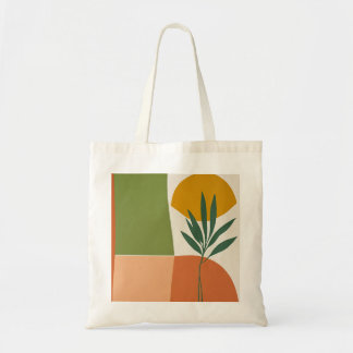 boho floral affordable fabric tote bag