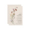 Boho Floral Baby Shower Invitation
