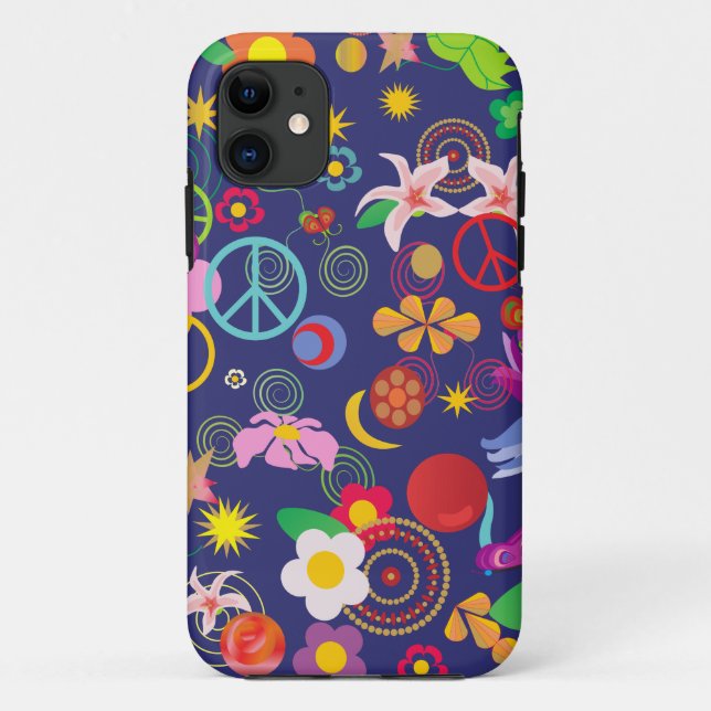 Boho floral Case-Mate iPhone case (Back)