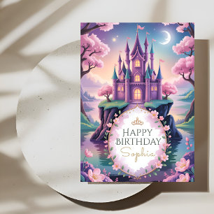 Boho Floral Chic Birthday Card