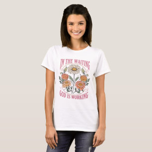 Boho Floral Christian Quote T-Shirt