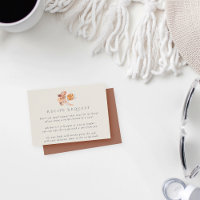 Boho Floral Coffee Bridal Shower Recipe Request