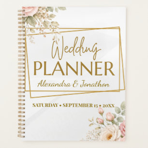 Boho Floral Elegant Wedding Planner