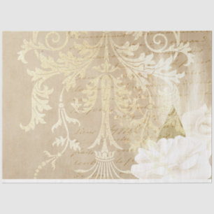 Boho Floral Ephemera Design Series #12 Tissue Paper