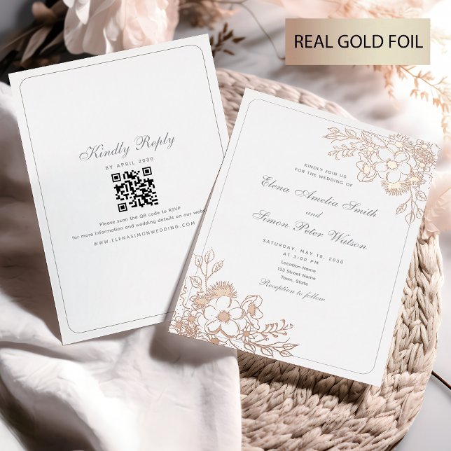 Boho Floral Gold Wedding (Creator Uploaded)