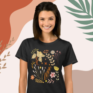Boho Floral Inspired T-Shirt