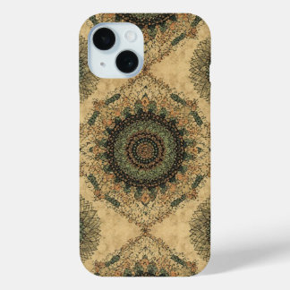 Boho Floral Mandala Watercolor iPhone Case