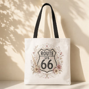 Boho Floral Mother Road Carryall Tote Bag
