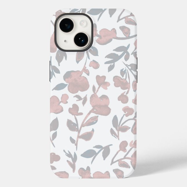 Boho Floral Pattern   Case-Mate iPhone Case (Back)