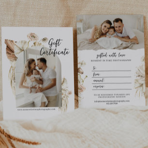 Boho Florals   Arch Photo   Photography Gift Card