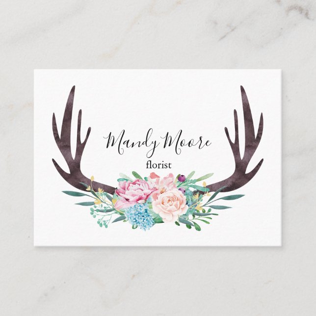 Boho Floumen Business Card (Front)