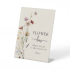 Boho Flower Bar Sign