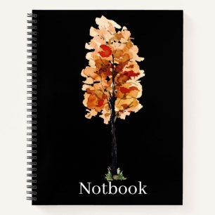 Boho Flower Line Art Drawing Personalised Wedding  Notebook