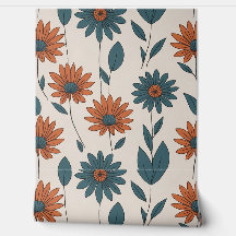 Boho flower pattern