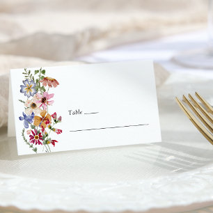 Boho Folded Place Card