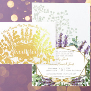 Boho Found the One I Love Wedding Invitation