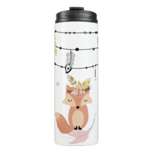 Boho Fox Thermal Tumbler