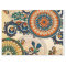 Boho Funky Trendy Retro Abstract Pattern
