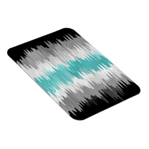 Boho Funky Wavy Abstract Libramasculine Pride Flag Magnet