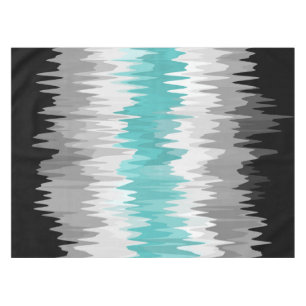 Boho Funky Wavy Abstract Libramasculine Pride Flag Tablecloth