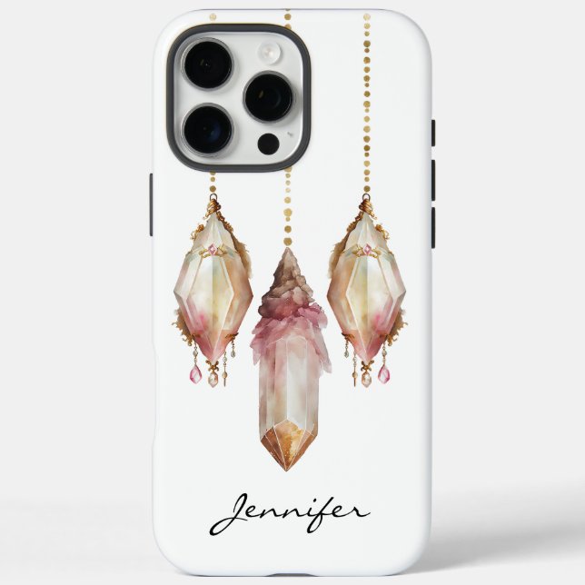 Boho Gemstone Native American iPhone  Case-Mate iPhone Case (Back)
