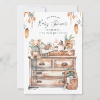 Boho Gender Neutral Baby Nursery Shower