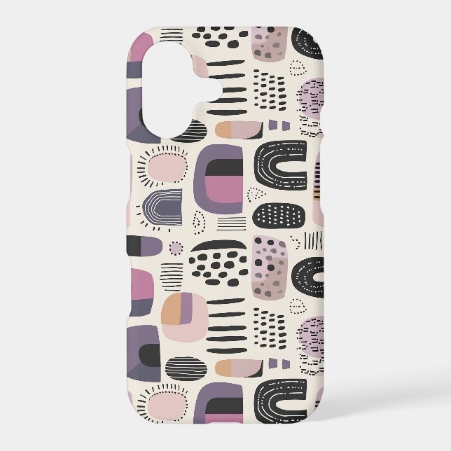 Boho Geometric Abstract Pattern (Back)
