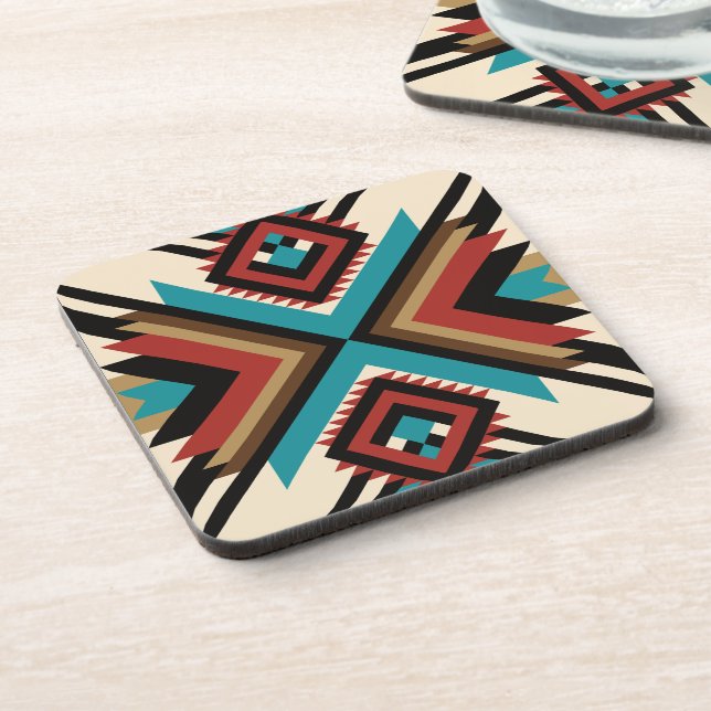 Boho Geometric Coaster (Left Side)