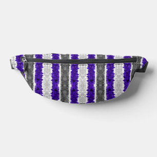 Boho Geometric Mod Retro Greygender Pride Flag Bum Bags