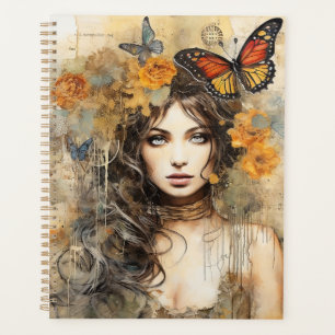 Boho Girl Planner, Boho Butterfly  Planner