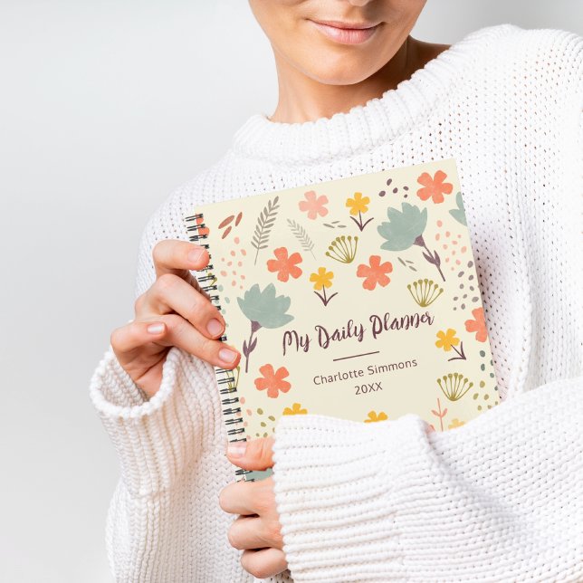 Boho Girly Personalised Daily Planner (Creator Uploaded)