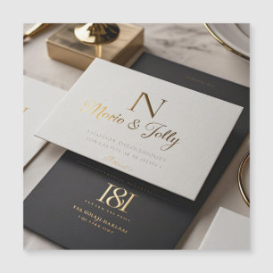 Boho Glam Wedding Invitation