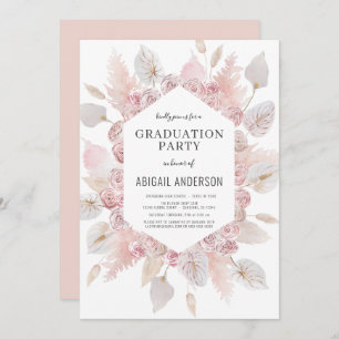Boho Graduation Class of 2023 Party Card