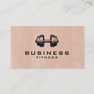 Boho Gym / Personal Trainer Business Card