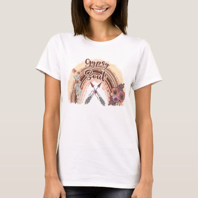 Boho Gypsy Soul T-Shirt (Front)