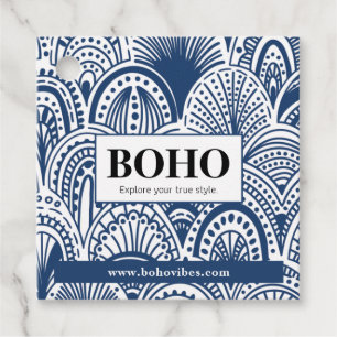 Boho Hang Tags, Clothing Label, Store Sale Favour Tags
