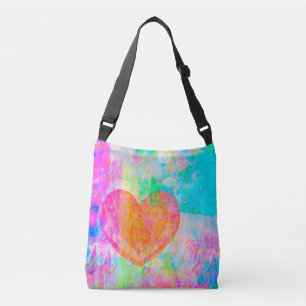 Boho Heart Crossbody Bag