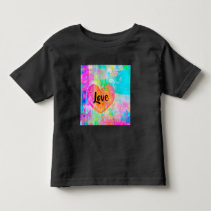 Boho Heart Love Toddler T-Shirt