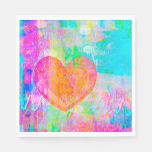 Boho Heart Napkin