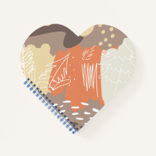 Boho Heart Notebook