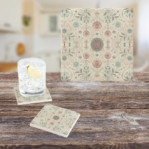 Boho Herb Stone Coaster