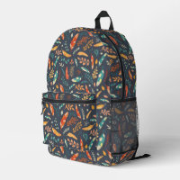 Boho Hippie Feather Pattern