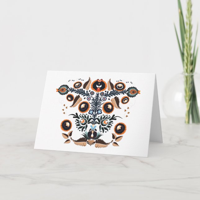  Boho Hippy Card (Front)