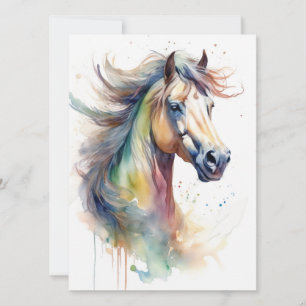Boho Horse Card