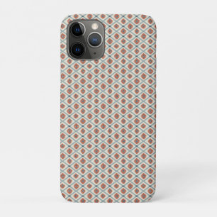 Boho Ikat Diamond Geometric Seamless Pattern  iPhone 11 Pro Case