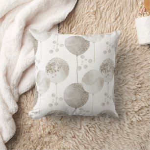 Boho in Neutrals: Nursery Pillows w Balloons